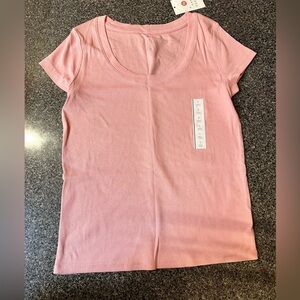 a new day Light Pink Short Sleeve Tee